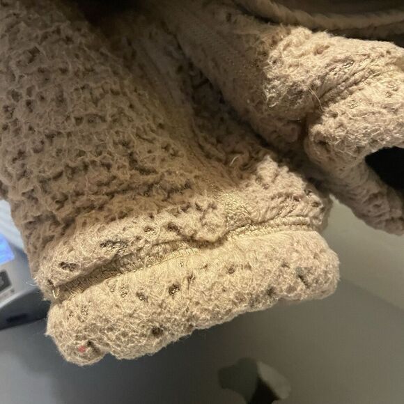 Abercrombie And Fitch Sherpa Pullover Women’s Size Small Brown Soft Fall - Picture 10 of 11